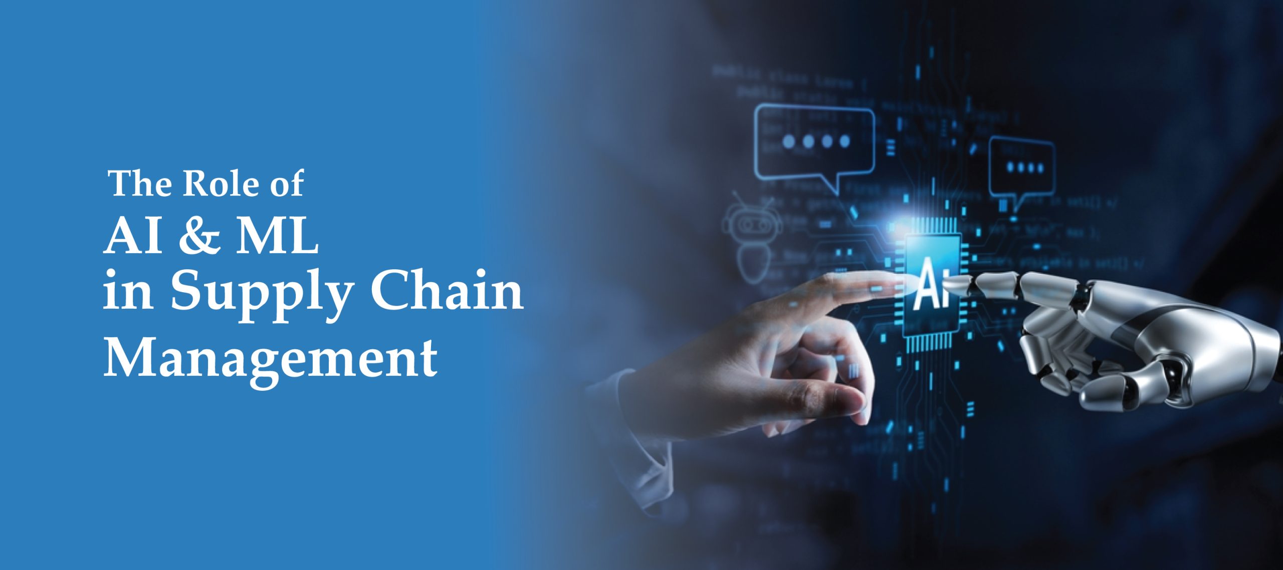 What is The Role of AI & ML in Supply Chains?