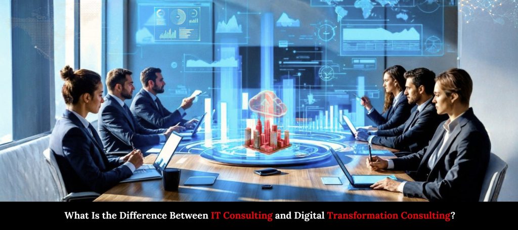 What Is the Difference Between IT Consulting and Digital Transformation Consulting?